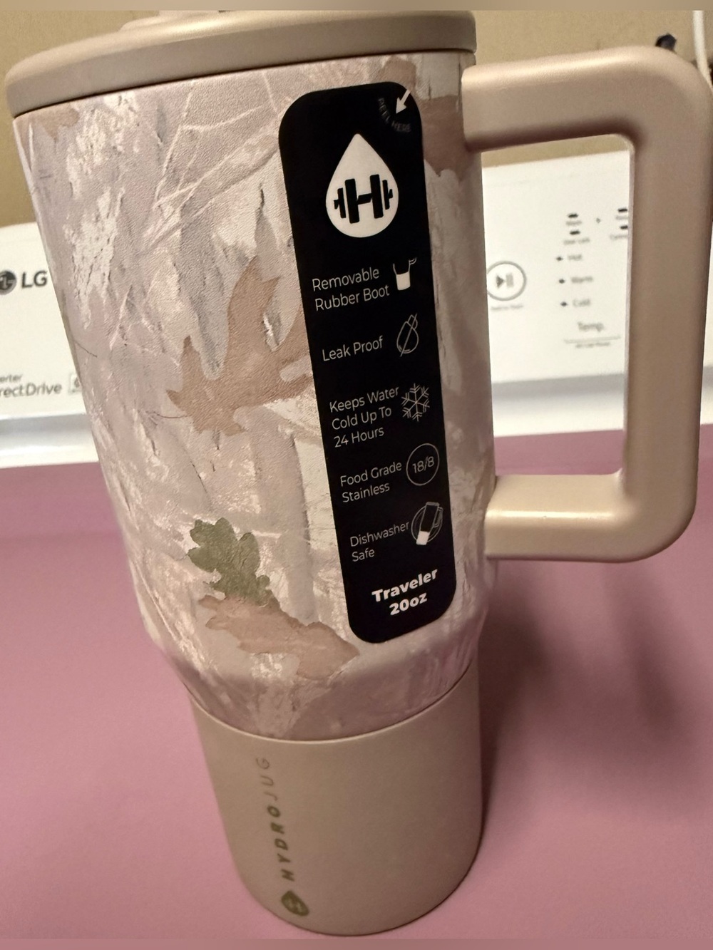 HydroJug Traveler 20oz (Camo) NEW